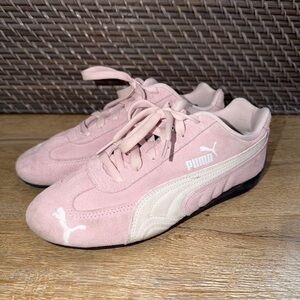 Puma Speedcat Pink Suede Sneakers